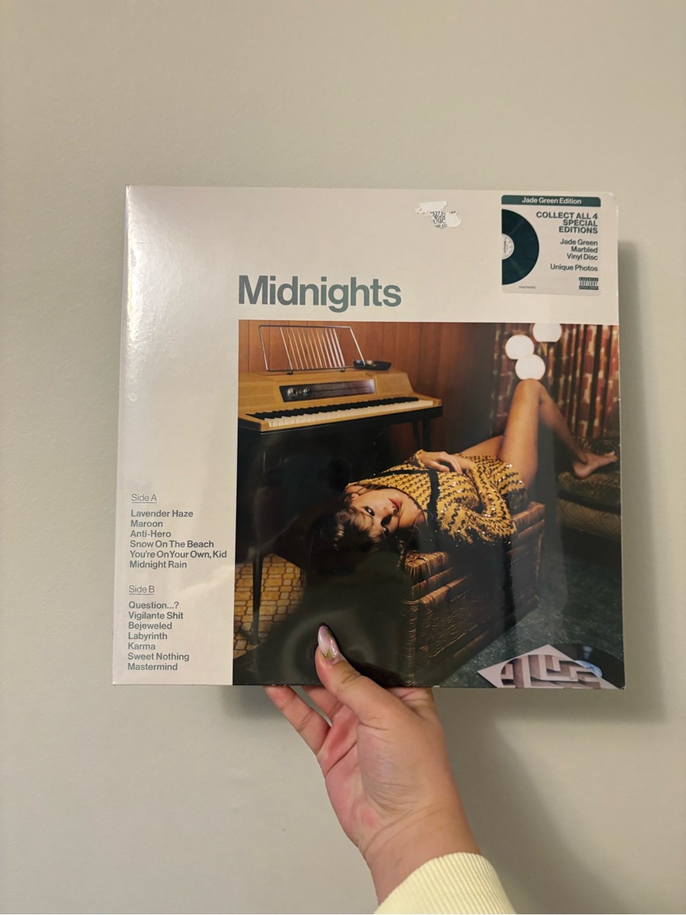 Midnights Vinyl Record - Taylor swift